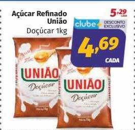 Supermercados Cidade Canção Açucar refinado união oferta