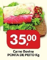 Supermercados Nori Carne Bovina Ponta de peito 1kg oferta