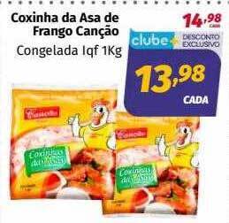 Supermercados Cidade Canção Coxinha da asa de frango canção oferta