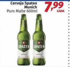 Supermercados Cidade Canção Cerveja spaten munich oferta