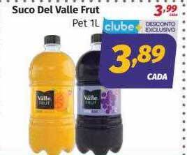 Supermercados Cidade Canção Suco del valle frut oferta