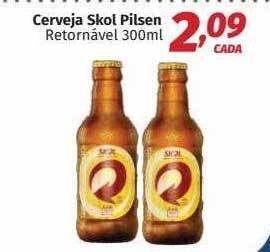 Supermercados Cidade Canção Cerveja skol pilsen oferta