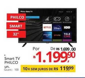 Supermercados Koch Smart tv philco oferta