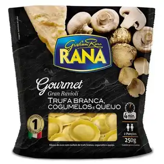 Ravioli giovanni rana gourmet trufa branca cogumelos e queijo 250g