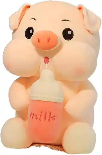 Ri Happy Pelúcia de porco porquinho gigante grande 55cm antialergico oferta