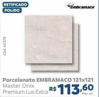 Tumkus Porcelanato embramaco 121x121 oferta
