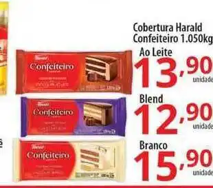 Akki Atacadista Cobertura Harald Confeiteiro Ao Leite 1.050kg oferta
