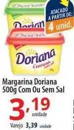 Akki Atacadista Margarina Doriana Com Ou Sem Sal 500g oferta