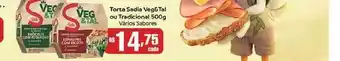Supermercados Mundial Torta Sadia Veg&tal Ou Tradicional 500g oferta