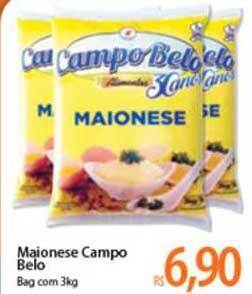 Atacadão Maionese Campo Belo 3kg oferta