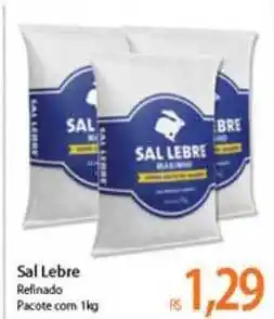 Sal Lebre Refinado 1kg