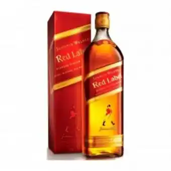 Whisky johnnie walker red label 1 litro