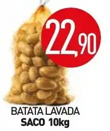 Higa's Supermercado Batata lavada saco 10kg oferta
