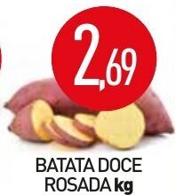 Higa's Supermercado Batata Doce Rosada 1kg oferta