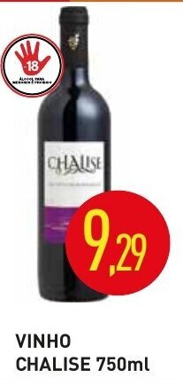 Higa's Supermercado Vinho Chalise 750ml oferta