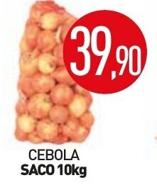 Calvo Atacadista Cebola saco 10kg oferta