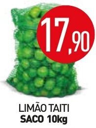 Calvo Atacadista Limao Taiti saco 10kg oferta