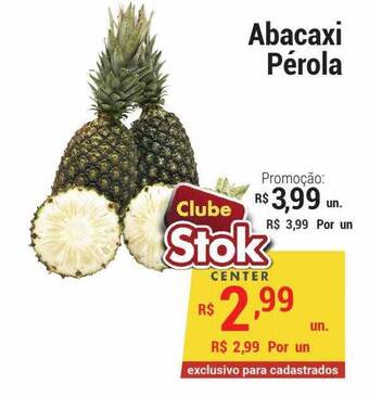 Stok Center Abacaxi pérola oferta
