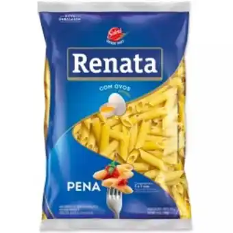 Macarrão com ovos renata 500gr pena