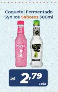 Atakarejo Coquetel fermentado syn ice sabores oferta