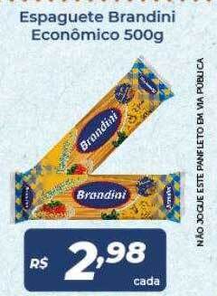 Atakarejo Espaguete brandini econômico oferta