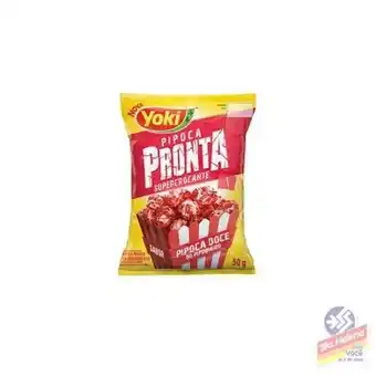 Supermercados Santa Helena Pipoca yoki pronta doce crocante 100g oferta