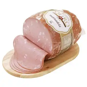 Brasão Supermercados Mortadela bologna ouro perdigão peça oferta