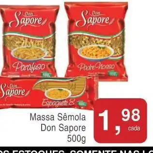 Mineirão Atacarejo Massa sêmola oferta