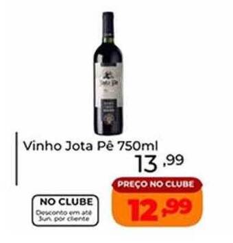 Super Nicolini Vinho jota pé oferta