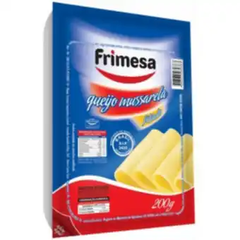 Queijo mussarela frimesa fatiado 200gr