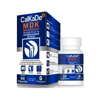 Pão de Açúcar Calkade mdk magnésio 60 cápsulas - catarinense oferta
