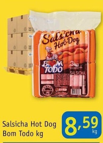 Nordestão Salsicha Hot Dog Bom Todo 1kg oferta