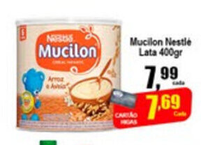 Higa's Supermercado Mucilon Nestle Lata 400g oferta
