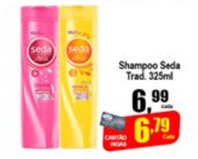 Higa's Supermercado Shampoo Seda Trad. 325ml oferta