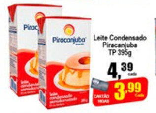 Higa's Supermercado Leite Condensado Piracanjuba TP 395g oferta