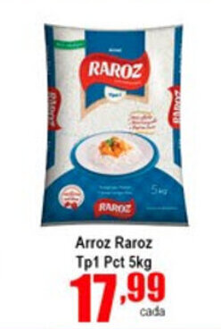 Higa's Supermercado Arroz Raroz Tp1 Pct 5kg oferta
