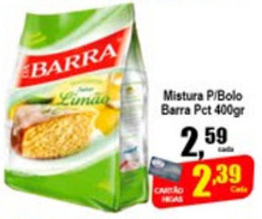 Mistura P/Bolo Barra Pct 400g