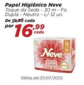 Dia Papel Higiénico Neve oferta