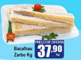 Higa's Supermercado Bacalhau Zarbo 1kg oferta