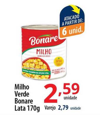 Akki Atacadista Milho verde bonare lata oferta