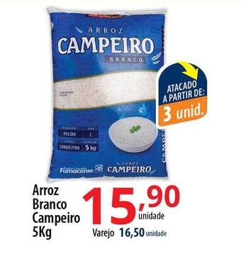 Arroz branco campeiro