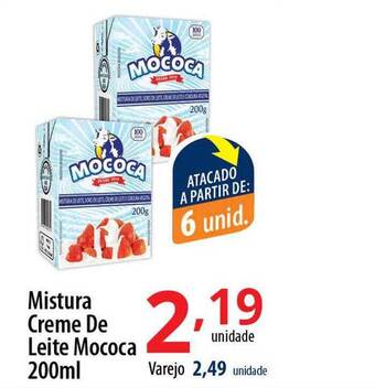 Akki Atacadista Mistura creme de leite mococa oferta