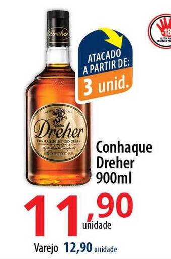 Akki Atacadista Conhaque dreher oferta