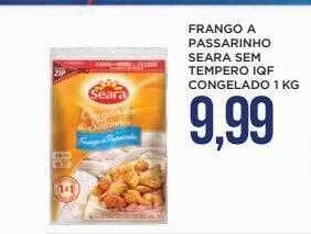 Apoio Mineiro Frango a passarinho seara sem tempero iqf congelado oferta