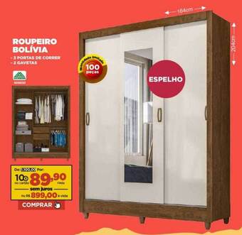 Móveis Simonetti Roupeiro bolívia oferta