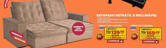 Móveis Simonetti Estofado retrátil e reclinável oferta