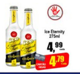 Higa's Supermercado Ice Eternity 275ml oferta