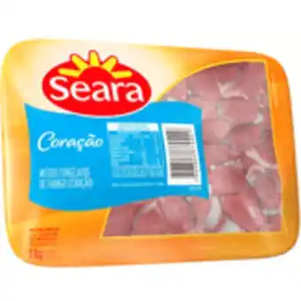 Sam's Club Coração de frango congelado seara bandeja 1kg oferta