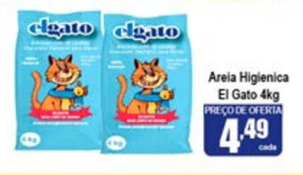 Areia higienica El Gato 4kg