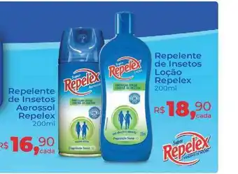 Repelente De Insetos Aerossol Repelex 200ml